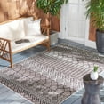 thumbnail image 1 of Safavieh Havana Mario Geometric Indoor/Outdoor Area Rug, Light Brown/Black, 5'5" x 7'7", 1 of 10