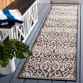 thumbnail image 1 of Safavieh Havana Sylvanus Geometric Indoor/Outdoor Runner Rug, Light Brown/Ivory, 2'2" x 9', 1 of 11