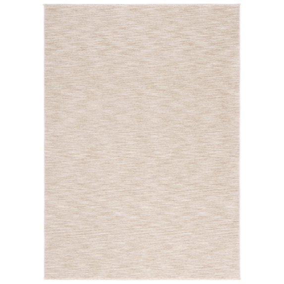 SAFAVIEH Haven Velda Distressed Polyester Area Rug, Beige, 5' x 8'