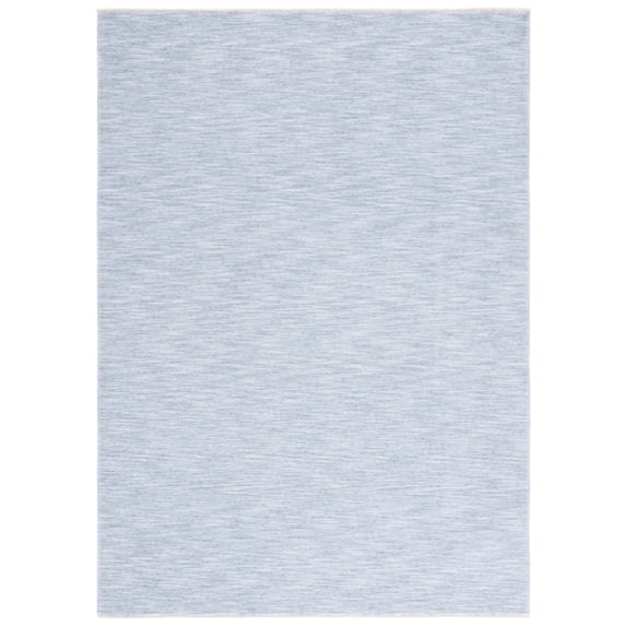 SAFAVIEH Haven Velda Distressed Polyester Area Rug, Light Blue, 4' x 6'