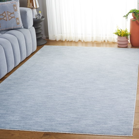 Safavieh Haven Velda Distressed Polyester Area Rug, Light Blue, 5' x 8'
