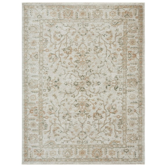 SAFAVIEH Hazel Delores Oriental Area Rug, Ivory/Beige, 4' x 6'