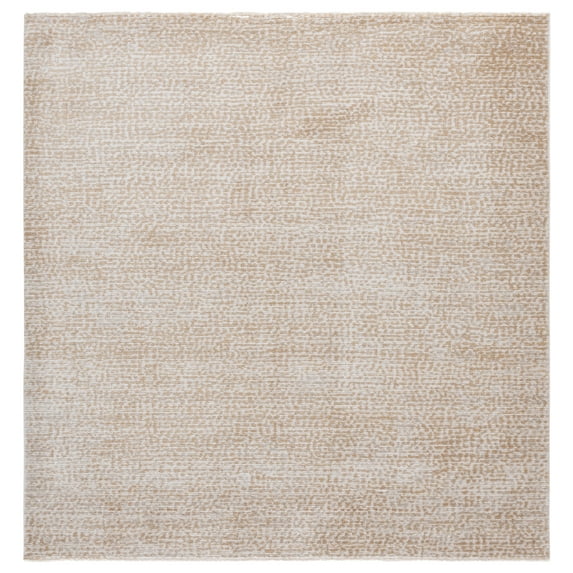 SAFAVIEH Hazel Gligor Abstract Area Rug, Beige/Ivory, 6' x 6' Square