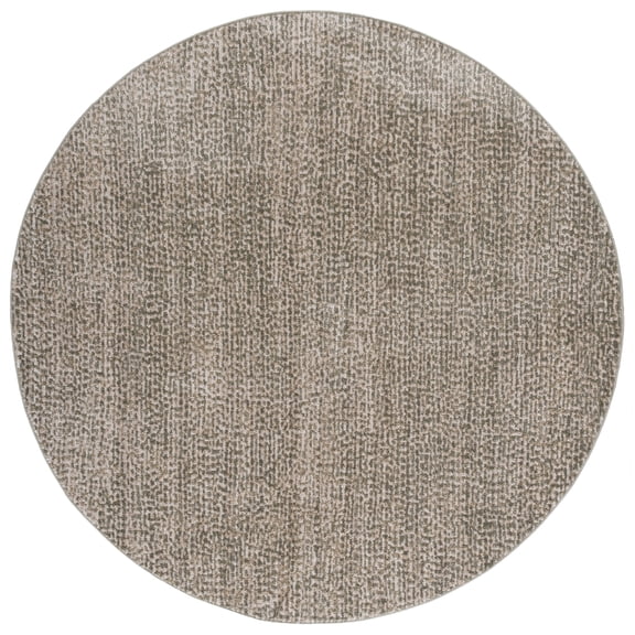 SAFAVIEH Hazel Gligor Abstract Area Rug, Green/Beige, 6' x 6' Round