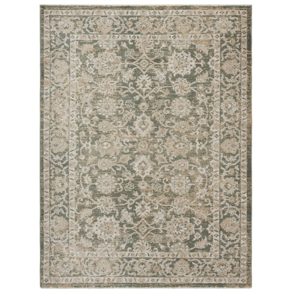 SAFAVIEH Hazel Lynette Oriental Area Rug, Green/Beige, 4' x 6'
