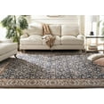 thumbnail image 1 of Safavieh Heirloom Rayen Oriental Polyester Area Rug, Navy/Beige, 5'3" x 7'6", 1 of 8