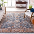 thumbnail image 1 of Safavieh Heirloom Fenton Oriental Polyester Area Rug, Blue/Rust, 9' x 12', 1 of 12