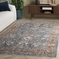 thumbnail image 1 of Safavieh Heirloom Jayce Oriental Polyester Area Rug, Gray/Blue Rust, 2'6" x 4', 1 of 11