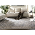 thumbnail image 1 of Safavieh Heirloom Selena Oriental Polyester Area Rug, Light Blue/Ivory, 5'3" x 7'6", 1 of 9