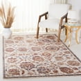 thumbnail image 1 of Safavieh Heirloom Kenelm Floral Polyester Area Rug, Ivory/Navy, 5'3" x 7'6", 1 of 11