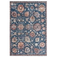 thumbnail image 1 of SAFAVIEH Heirloom Kenelm Floral Polyester Area Rug, Navy/Beige, 5'3" x 7'6", 1 of 8