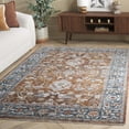 thumbnail image 1 of Safavieh Heirloom Lucy Oriental Polyester Area Rug, Rust/Blue, 6'3" x 6'3" Square, 1 of 11