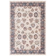 thumbnail image 1 of SAFAVIEH Heirloom Sharla Oriental Polyester Area Rug, Ivory/Navy, 8' x 10', 1 of 8