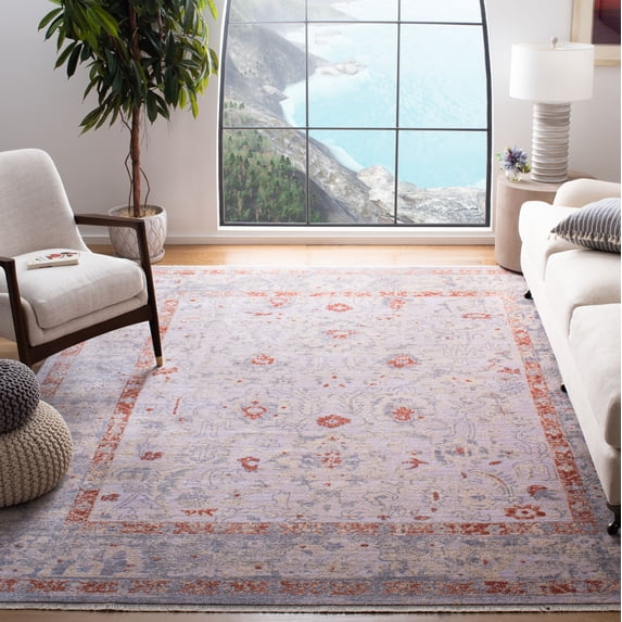 Safavieh Hellenic Elvan Medallion Area Rug, Ivory/Rust, 8' x 10'