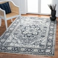thumbnail image 1 of Safavieh Herat Rozen Oriental Area Rug, Navy/Ivory, 4' x 6', 1 of 11
