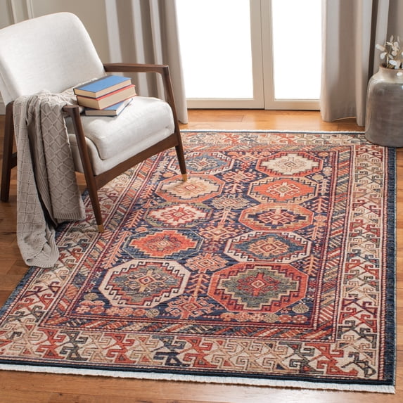 Safavieh Herat Durga Oriental Area Rug, Rust/Creme, 4' x 6'