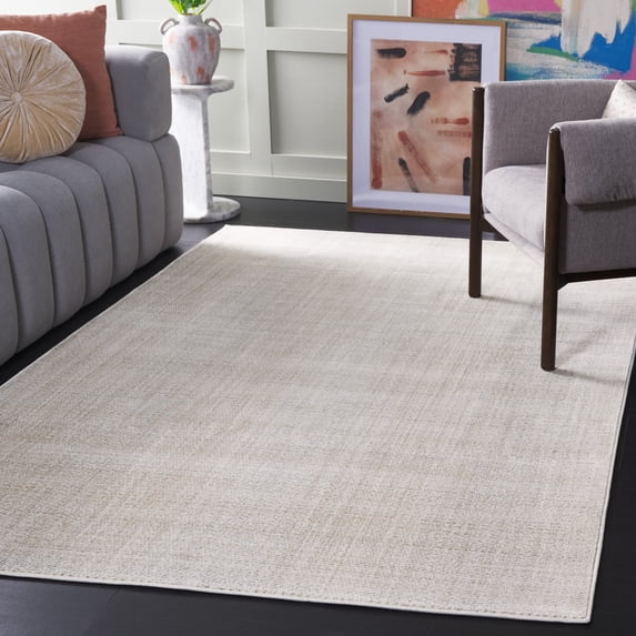 Safavieh Herat Keeley Solid Area Rug, Ivory/Beige, 3' x 5'
