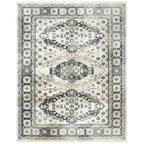SAFAVIEH Herat Maralyn Oriental Area Rug, Ivory/Grey, 8' x 10'