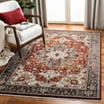 thumbnail image 1 of Safavieh Herat Myrtle Oriental Area Rug, Red/Ivory, 5'3" x 7'7", 1 of 11