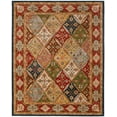 thumbnail image 1 of SAFAVIEH Heritage Abbey Traditional Wool Area Rug, Green/Red, 12' x 18', 1 of 4