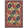 thumbnail image 1 of SAFAVIEH Heritage Alden Tribal Wool Area Rug, Red/Green, 6' x 9', 1 of 7