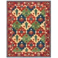thumbnail image 1 of SAFAVIEH Heritage Alden Tribal Wool Area Rug, Red/Green, 9' x 12', 1 of 10