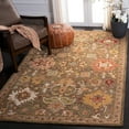 thumbnail image 1 of Safavieh Heritage Alys Tribal Area Rug, Brown/Green, 5' x 8', 1 of 11