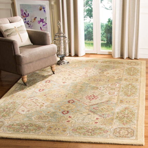 Safavieh Heritage Anita Oriental Wool Area Rug, Multi/Ivory, 4' x 6'