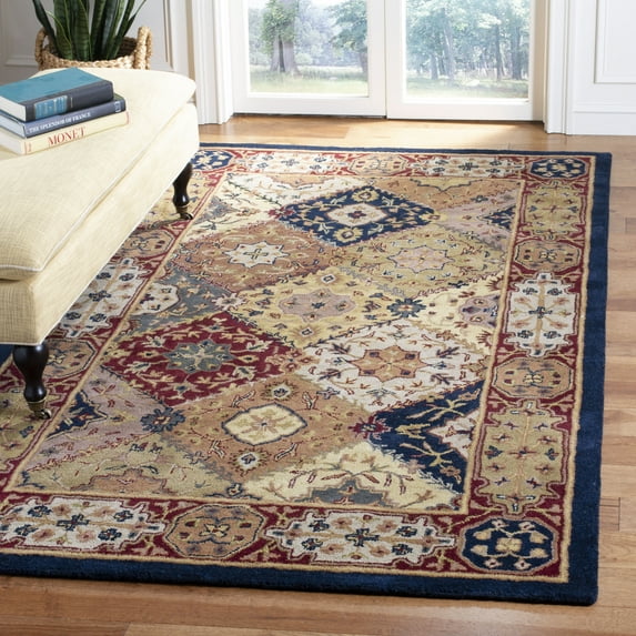Safavieh Heritage Anita Oriental Wool Area Rug, Multi/Red, 4' x 6'
