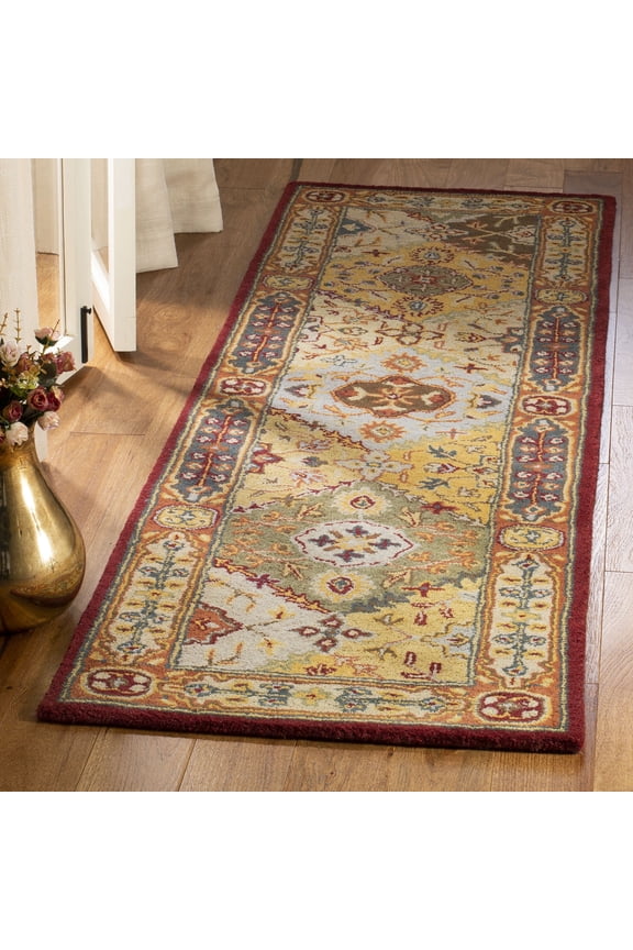 Heritage Anita Oriental Wool Runner Rug, Multi, 2'3" x 20'