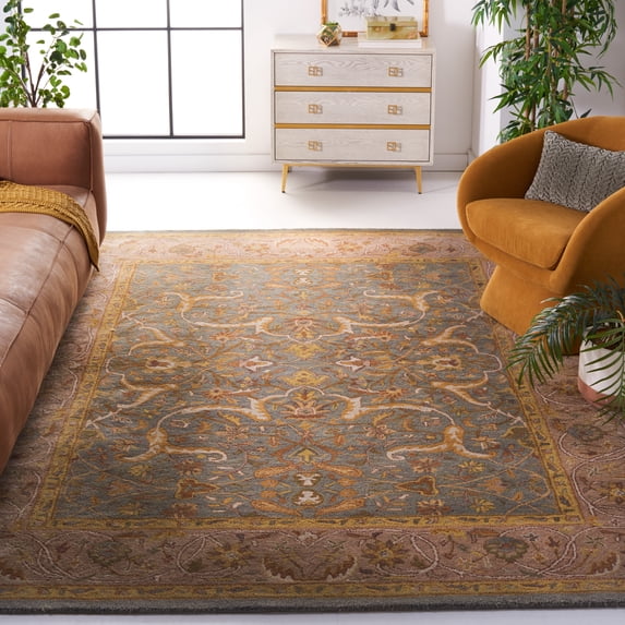 Safavieh Heritage Annandale Oriental Area Rug, Blue/Beige, 9'6" x 13'6"