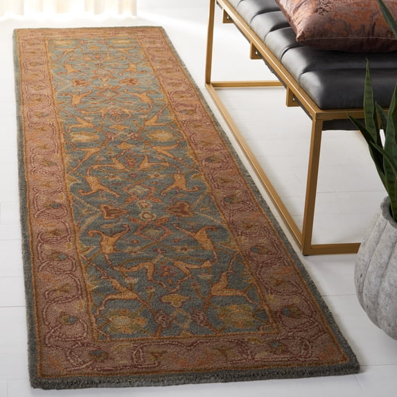 Safavieh Heritage Annandale Oriental Runner Rug, Blue/Beige, 2'3" x 10'