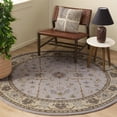 thumbnail image 1 of Safavieh Heritage Barrfind Oriental Wool Area Rug, Green/Beige, 6' x 6' Round, 1 of 8