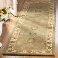 thumbnail image 1 of Safavieh Heritage Bernard Oriental Wool Runner Rug, Light Green/Beige, 2'3" x 12', 1 of 10