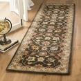 thumbnail image 1 of SAFAVIEH Heritage Bevin Traditional Wool Runner Rug, Charcoal/Blue, 2'3" x 8', 1 of 6