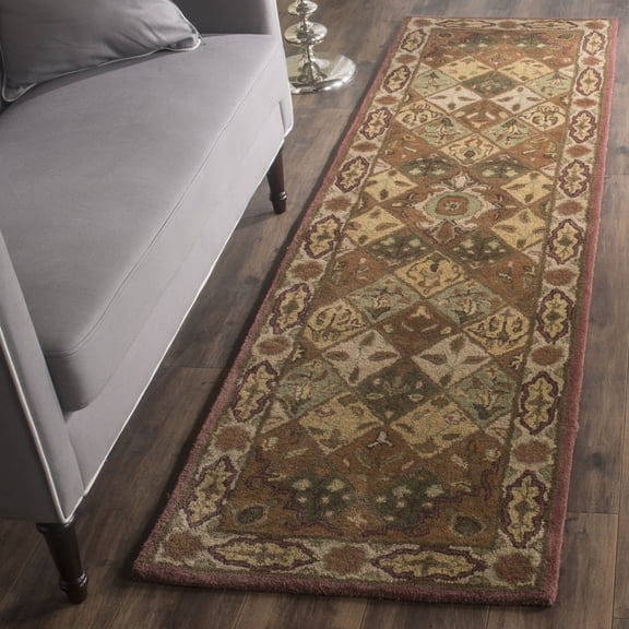 Safavieh Heritage Bradach Oriental Runner Rug, Rust/Ivory, 2'3" x 8'