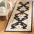 thumbnail image 1 of Safavieh Heritage Braganza Oriental Wool Runner Rug, Black/Ivory, 2'3" x 8', 1 of 10