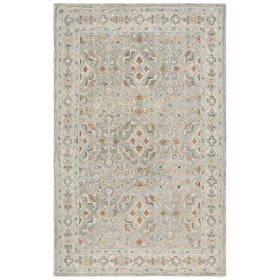 SAFAVIEH Heritage Braiden Oriental Area Rug, Green/Ivory, 2' x 3'