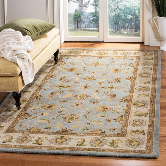 Safavieh Heritage Bruce Oriental Area Rug, Light Blue/Beige, 3' x 5'