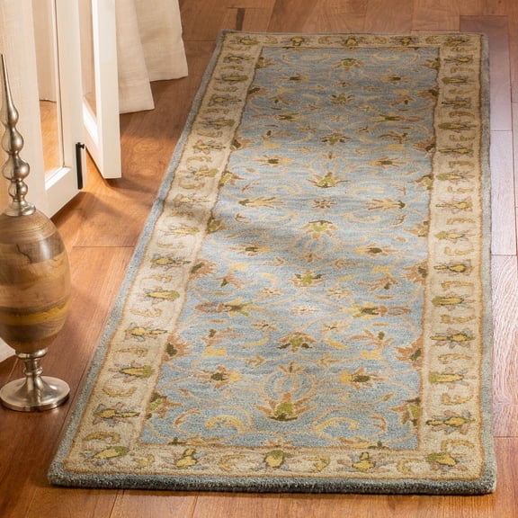Safavieh Heritage Bruce Oriental Runner Rug, Light Blue/Beige, 2'3" x 8'