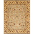 thumbnail image 1 of SAFAVIEH Heritage Carrick Traditional Wool Area Rug, Green/Gold, 5' x 8', 1 of 10