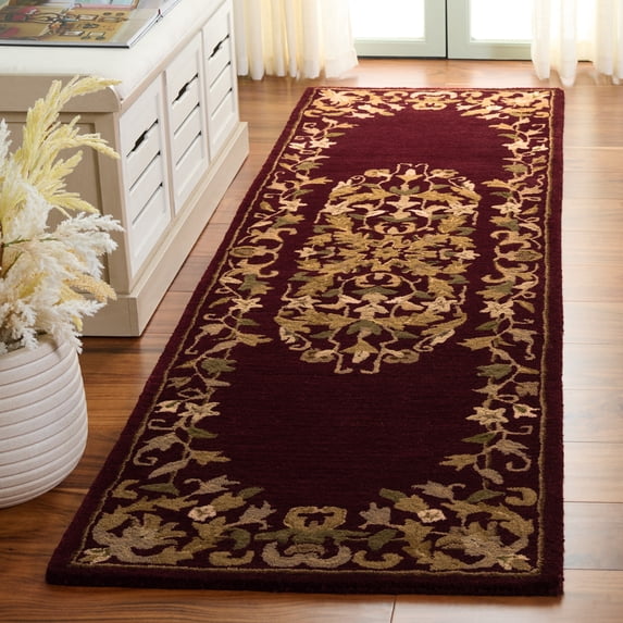 Safavieh Heritage Cleves Oriental Wool Runner Rug, Red, 2'3" x 10'