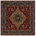 thumbnail image 1 of SAFAVIEH Heritage Drummond Oriental Area Rug, Red/Ivory, 6' x 6' Square, 1 of 10