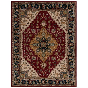 SAFAVIEH Heritage Drummond Oriental Area Rug, Red/Ivory, 8' x 10'
