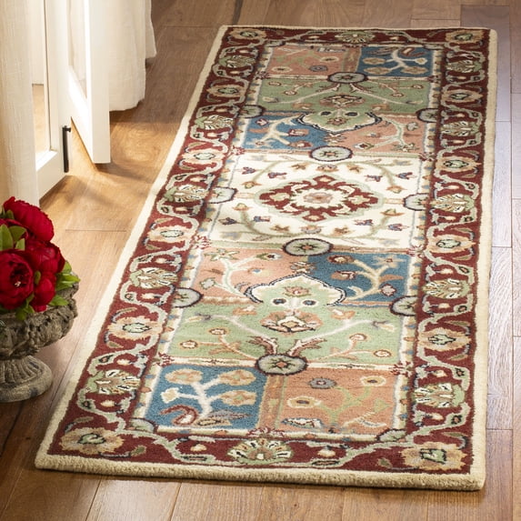 Safavieh Heritage Edin Oriental Wool Runner Rug, Multi/Red, 2'3" x 10'