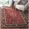 thumbnail image 1 of Safavieh Heritage Essex Oriental Wool Area Rug, Red/Navy, 3' x 5', 1 of 8