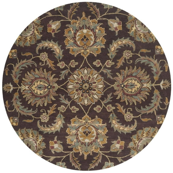 SAFAVIEH Heritage HG921A Handmade Brown / Gold Rug