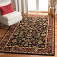 thumbnail image 1 of Safavieh Heritage Hepburn Oriental Wool Area Rug, Black/Red, 8'3" x 11', 1 of 10