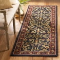 thumbnail image 1 of Safavieh Heritage Hepburn Oriental Wool Runner Rug, Black/Red, 2'3" x 22', 1 of 10