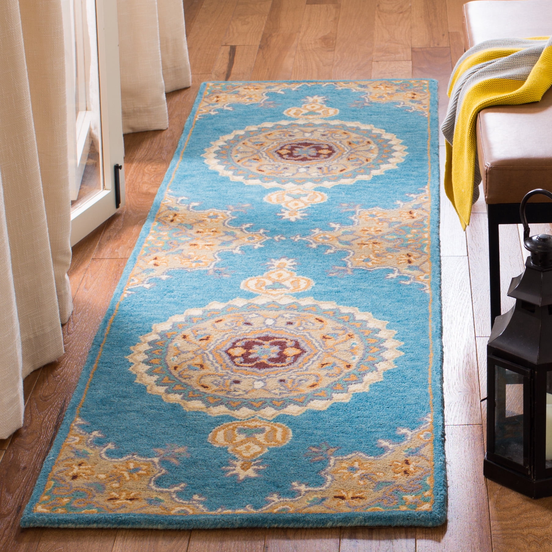 Safavieh Heritage Jacinth Oriental Runner Rug, Blue/Beige, 2'3" x 8'